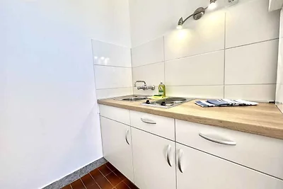 Studio mit Klimaanlage und Blick zum Meer