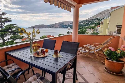 Ferienwohnung mit Terrasse und Meerblick