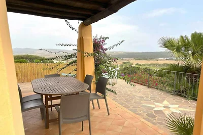 Ferienhaus mit privatem Pool und Meerblick