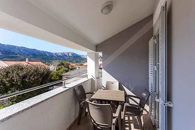 Ferienwohnung mit Klimaanlage und Meerblick