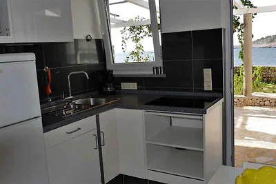 Ferienwohnung Erste Reihe am Meer (10 m)