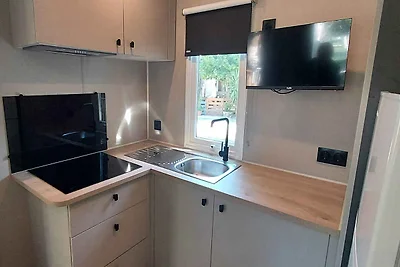 Mobilehome mit Klimaanlage und Terrasse