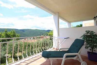 Ferienwohnung mit Terrasse und Meerblick