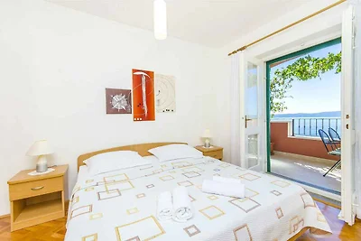 Ferienwohnung mit Terrasse und Meerblick