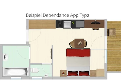 Ferienwohnung mit Sauna und Innenpool