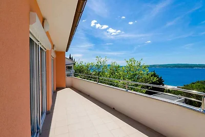Ferienwohnung in Strandnähe mit Meerblick