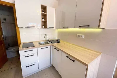 Studio mit Klimaanlage, Whirlpool und grossem