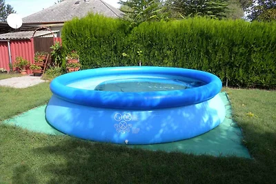 Ferienhaus mit Pool, WLAN und Klimaanlage