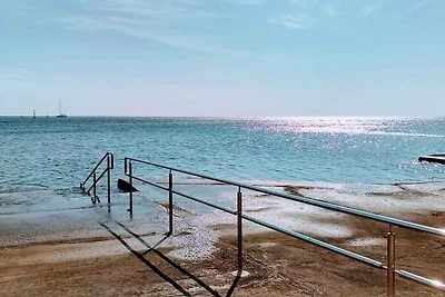 Ferienwohnung in Strandnähe mit Terrasse