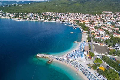 Strandnahe Ferienwohnung in Selce mit wunders