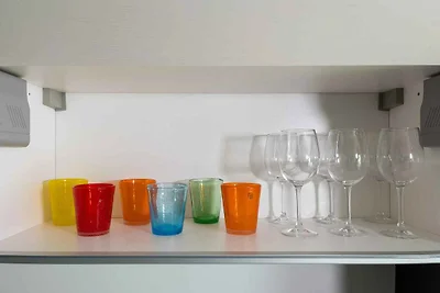 Ferienwohnung mit Klimaanlage und Balkon in d