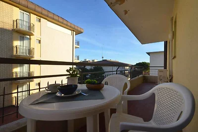 Ferienwohnung mit Klimaanlage und Balkon