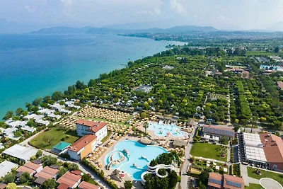 Mobilehome mit Klimaanlage, Terrasse und Pool