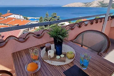 Studio mit Terrasse und Meersicht