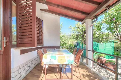 Ferienwohnung mit schönem Balkon mit Tisch un