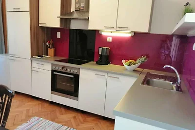 Ferienwohnung mit Balkon und Meerblick