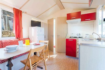 Mobilehome mit Veranda