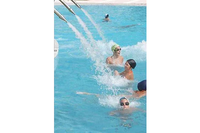 Mobilehome mit Pools für Klein und Gross