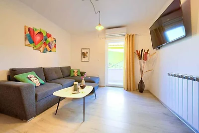 Ferienwohnung mit Terrasse in Strandnähe