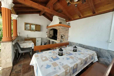 Ferienhaus mit Poolnutzung