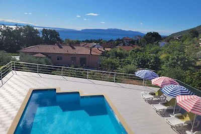 Ferienhaus mit Meerblick und Pool