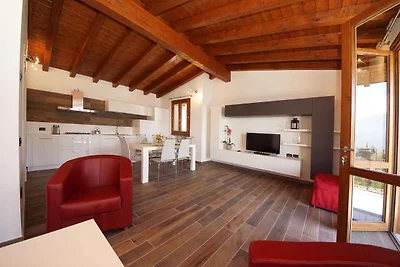 Ferienwohnung mit Blick auf den Gardasee