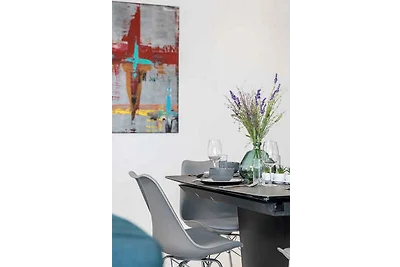Ferienwohnung mit Balkon und Meerblick