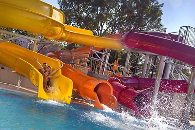 Mobilehome mit Klimaanlage, Terrasse und Pool