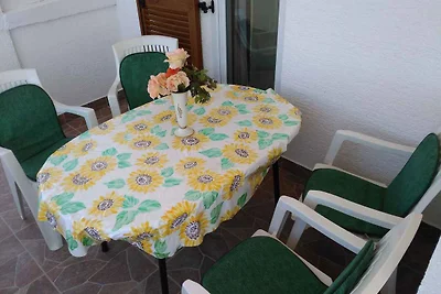 Ferienwohnung mit SAT-TV und Meerblick