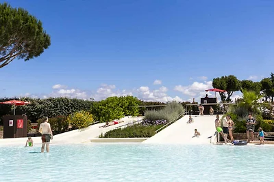 Mobilehome mit Klimaanlage, Terrasse und Pool