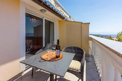 Ferienwohnung mit Balkon mit Meerblick