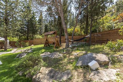 Ferienhaus mit Pool und Jacuzzi
