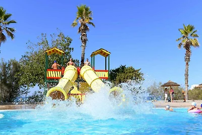 Mobilehome mit Klimaanlage, Terrasse und Pool