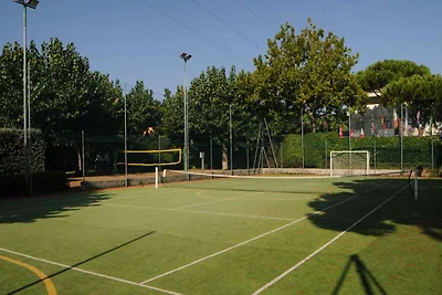 Mobilehome mit Klimaanlage, Terrasse und Pool