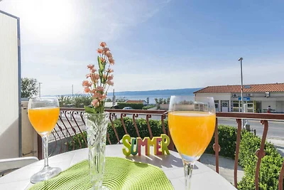 Studio mit Balkon und Meerblick