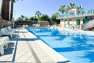 Mobilehome mit Klimaanlage, Terrasse und Pool