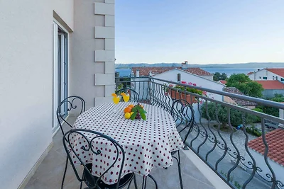 Charmante Ferienwohnung Vallum mit Meerblick 