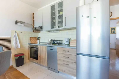 Ferienwohnung mit Balkon und teilweise