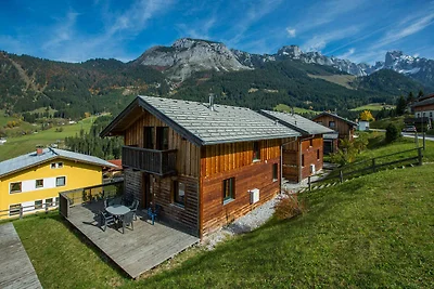 Ferienhaus mit Blick auf die Salzburger