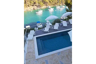 Ferienwohnung mit Terrasse 200 m vom Strand