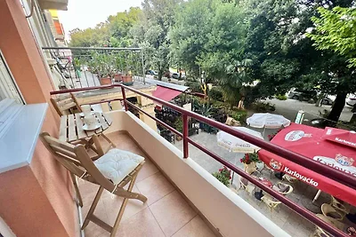 Ferienwohnung erste Reihe zum Meer mit Balkon