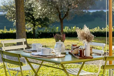 Ferienwohnung mit einem grossen Garten