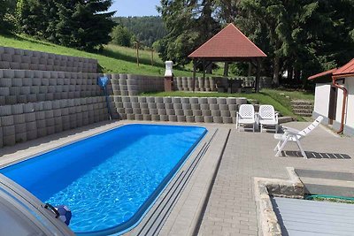 Ferienhaus mit Aussenpool und Plasma-TV