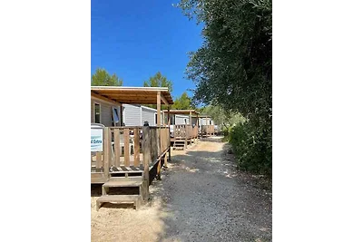 Mobilehome mit Klimaanlage, Terrasse und Pool