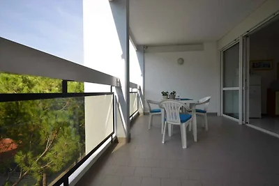 Ferienwohnung mit Klimaanlage und Balkon