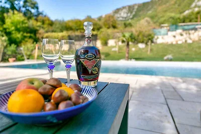 Ferienhaus mit Aussenpool und Whirlpool
