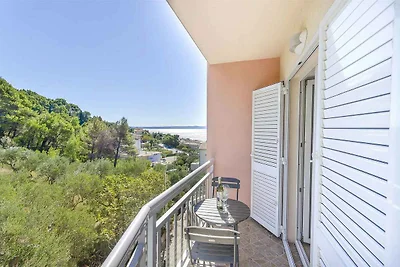 Studio mit Meerblick und Pool