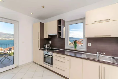 Ferienwohnung mit Klimaanlage und Blick auf d