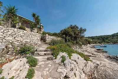 Ferienhaus mit Terrasse und Meerblick