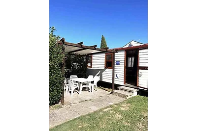 Mobilehome mit Klimaanlage, Terrasse und Pool
